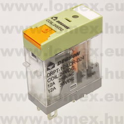DRPT-1C-LDR-D24 (DEG) RoHS MECH 24V 1xMORSE 29x13x35.2mm - 42-18-65