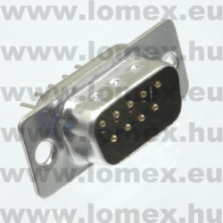 DB-9DP (T-T) RoHS DSUB  9 P APA - 43-00-44