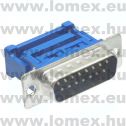 FDB-15P(M)-TP (T-T) RoHS DSUB 15 P APA - 43-01-06