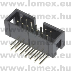 BHR-14 (T-T) RoHS SZAL.KABEL  14 P APA 90° - 43-01-66