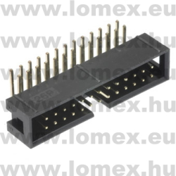 BHR-26 (T-T) RoHS SZAL.KABEL  26 P APA 90° - 43-01-75