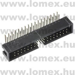 BHR-34 (T-T) RoHS SZAL.KABEL  34 P APA 90° - 43-01-76