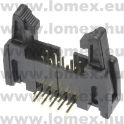 DHR-10 (T-T) RoHS SZAL.KABEL  10 P APA 90° - 43-01-77