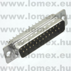 DB-25DP (T-T)  RoHS DSUB 25 P APA - 43-03-61