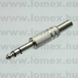 JP63-05/L (FEM) JACK 6.3mm SZT FÉM APA - 43-05-19