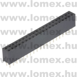 FHDH2.54-40 (T-T) RoHS HÜVELY  20x2 P - 43-06-67