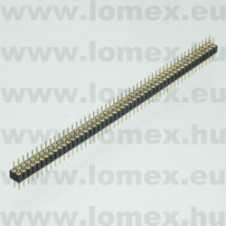 832-10-100-10-001101 (PRE) TÜSKESOR  50x2 P SOLDER TAIL - 43-07-17