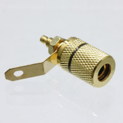 BS-1-GOLD/BLACK ()  MÉRŐCSATLAKOZÓ BANÁNHÜVELY - 43-07-51
