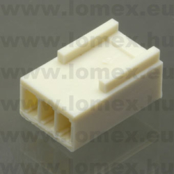 NCH254-03 (G-S) RoHS TÁPCSATL. 2.54mm  3P ANYA - 43-09-07