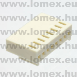 NCH254-08 (G-S) RoHS TÁPCSATL. 2.54mm  8P ANY - 43-09-11