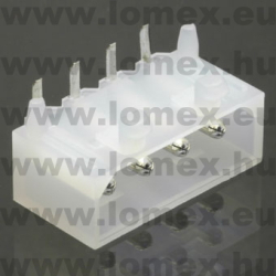 NCW508-04R (G-S) RoHS TÁPCSATL. 5.08mm 4P APA - 43-09-22