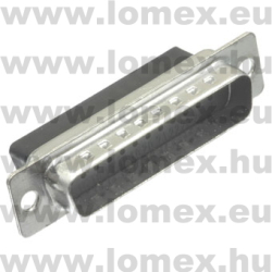 DB-25CP (T-T) RoHS DSUB 25 P APA - 43-09-34