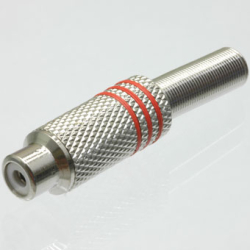 RCA CHINCH  ANYA  RCAS-23R    LENGŐ FÉM PIROS 5-6 A-V - 43-09-51