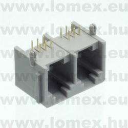 MOD66M-2-SE (T-T) RoHS TELEFON 6/6 ANYA 90° - 43-10-18