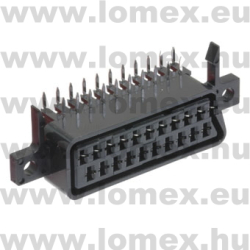 SC21S-02E (T-T) RoHS EUROSCART 21 P ANYA 90° - 43-10-20