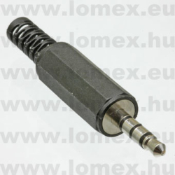 JP35-01  JACK 3.5mm APA 4 PÓLUSÚ - 43-10-22