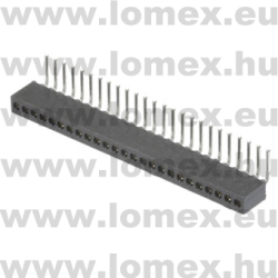 851-87-025-20-001101 (PRE) RoHS HÜVELY  25 P PRECI 90° - 43-10-59
