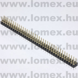 802-Z1-072-10-001101 (PRE) RoHS  TÜSKESOR  36x2 P SOLDER TAIL - 43-10-75