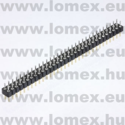 802-Z1-064-10-002 (PRE) TÜSKESOR  32x2 P SOLDER TAIL - 43-10-77