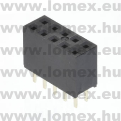 FHDH2.54-10 (T-T) RoHS HÜVELY   5x2 P - 43-11-21