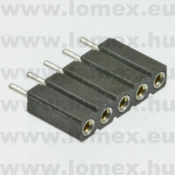 801-87-005-10-001101 (PRE) RoHS HÜVELY   5 P PRECI - 43-13-38