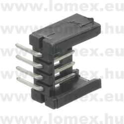 826383-4 (TYC) RoHS SORKAPOCS 4P RM2.50 CSAPSORLÉC ZÁRT - 43-13-45