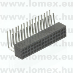 853-87-032-20-002101 (PRE) RoHS HÜVELY  16x2 P PRECI 90° - 43-13-47