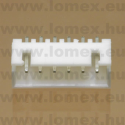 NCW250-06S (G-S) RoHS TÁPCSATL. 2.50mm  6P APA 180° - 43-15-84