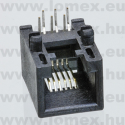 95501-2661 (MOL) RoHS TELEFON 6/6 ANYA 90° RJ12 - 43-17-68