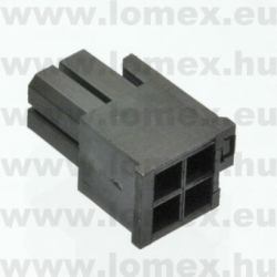 NCHD300-04F (G-S) RoHS TÁPCSATL. 3.00mm  4P ANYA HÁZ - 43-19-32