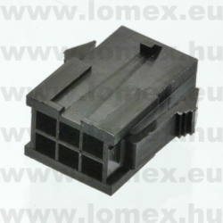 NCHD300-06M (G-S) RoHS TÁPCSATL. 3.00mm  6P APA HÁZ - 43-19-41