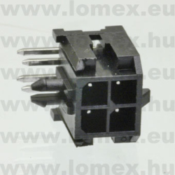 NCWD300-04R (G-S) RoHS 3.00mm  4P APA 90° - 43-19-49