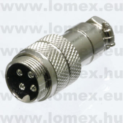 MIC-344 (FEM) MIKROFON  4 P APA LENGŐ - 43-19-83