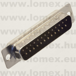 DB-25SPL (T-T) RoHS DSUB 25 P APA - 43-21-06