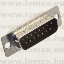 DB-15SPL (T-T) RoHS DSUB 15 P APA - 43-21-07