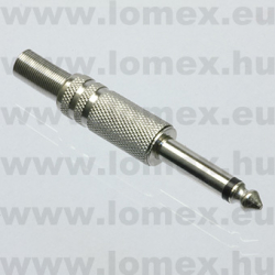 JP63-03/L (FEM) JACK 6.3mm MONO FÉM APA - 43-22-14
