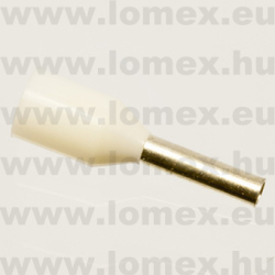 E7506-WHITE (KST) RoHS ÉRVÉGHÜVELY AWG20 - 43-25-48