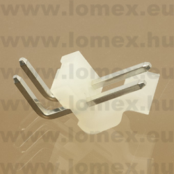 NCW396-02RL (G-S) RoHS TÁPCSATL. 3.96mm 2P APA 90° - 43-25-77