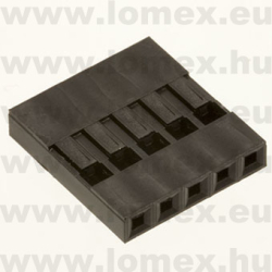 DNCHS254-05 (G-S) RoHS TÁPCSATL. 2.54mm  5P ANYA - 43-26-27