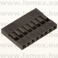DNCHS254-08 (G-S) RoHS TÁPCSATL. 2.54mm  8P ANYA - 43-26-30