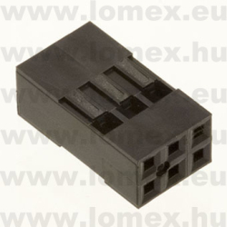 DNCHD254-06 (G-S) RoHS TÁPCSATL. 2.54mm 6P ANYA - 43-26-36