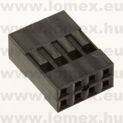 DNCHD254-08 (G-S) RoHS TÁPCSATL. 2.54mm 8P ANYA - 43-26-37