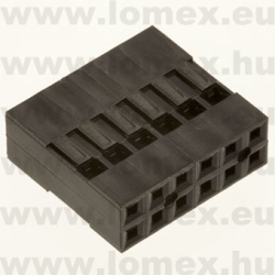 DNCHD254-12 (G-S) RoHS TÁPCSATL. 2.54mm 12P ANYA - 43-26-39