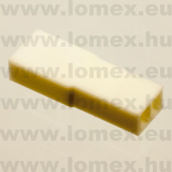 JNCH254-02FW (G-S) RoHS  TÁPCSATL. 2.54mm 2P ANYA HÁZ - 43-26-85