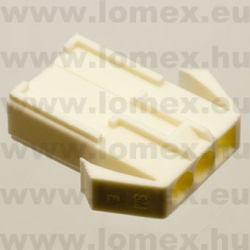 JNCHS450-03FE (G-S) RoHS  TÁPCSATL. 4.50mm 3P ANYA HÁZ - 43-27-01