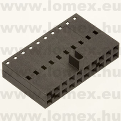 MNCHD254-20FB (G-S) RoHS  TÁPCSATL. 2.54mm 20P (2x10P) ANYA HÁZ - 43-27-22