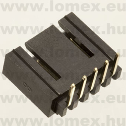 MNCWS254-05R (G-S) RoHS  TÁPCSATL. 2.54mm 5P APA 90° - 43-27-35