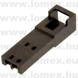 MNCHS254-02M (G-S) RoHS  TÁPCSATL. 2.54mm 2P APA HÁZ - 43-27-39