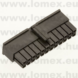 NCHD300-24F (G-S) RoHS TÁPCSATL. 3.00mm 24P ANYA HÁZ - 43-27-71