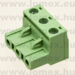 TLPS500V-03P (TLM) RoHS SORKAPOCS 3P RM7.62 DUGASZOLHATÓ CSAVAROS - 43-27-79